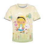 alice in wonderland Kid Custom Hoodies T-shirt Apparel HD-PET110313K kid 3D apparel Kid T-Shirt XS