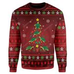 Ugly Christmas Tree Custom Sweater Apparel HD-TT25111903 Ugly Christmas Sweater Long Sleeve S
