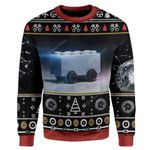 Ugly Blursed Cybertruck Custom Sweater Apparel HD-AT2811197 Ugly Christmas Sweater Long Sleeve S