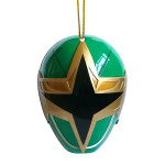 Gearhumans 3D Ninja Storm Green Power Rangers Christmas Custom Ornament