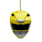 Gearhumans 3D Mighty Morphin Yellow Power Ranger Custom Ornament