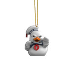 Gearhumans 3D Ghostbusters Stay Puft Marshmallow Duck Custom Christmas Ornament