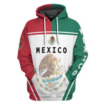 Gearhumans 3D Mexico Custom Tshirt Hoodie Apparel
