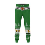 Gearhumans 3D Mighty Morphin Green Ranger Christmas Custom Sweatpants