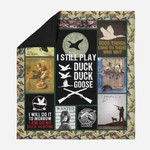 Gearhumans 3D I Still Play Duck Duck Goose Hunting Quilt