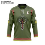 Gearhumans 3D ST Cardassian Union Hockey Team Custom Name Custom Number Hockey Jersey
