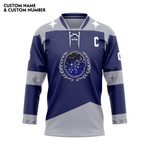 Gearhumans 3D ST United Federation Of Planets Hockey Team Custom Name Custom Number Hockey Jersey