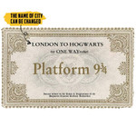 Gearhumans 3D A Hogwarts Express Ticket Custom Name Doormat
