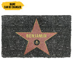 Gearhumans 3D Hall Of Fame Custom Name Doormat