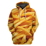 Gearhuman 3D French Fries Cosplay Tshirt Hoodie Apparel