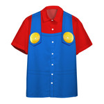 Gearhumans 3D Mario Custom Short Sleeve Shirt