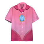 Gearhumans 3D Princess Peach Custom Short Sleeve Shirt