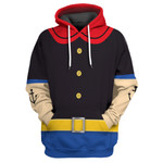 Gearhumans 3D Popeye Cosplay Costume Custom Hoodie Tshirt Apparel