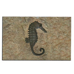 Gearhumans 3D Seahorse Fossil Custom Carpet