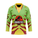 Gearhumans 3D Jurassic Puck Custom Number Custom Name Hockey Jersey