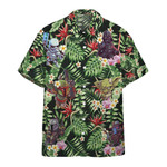 Gearhumans 3D S.W Mini Characters The Floral Vibe Custom Hawaiian Shirt