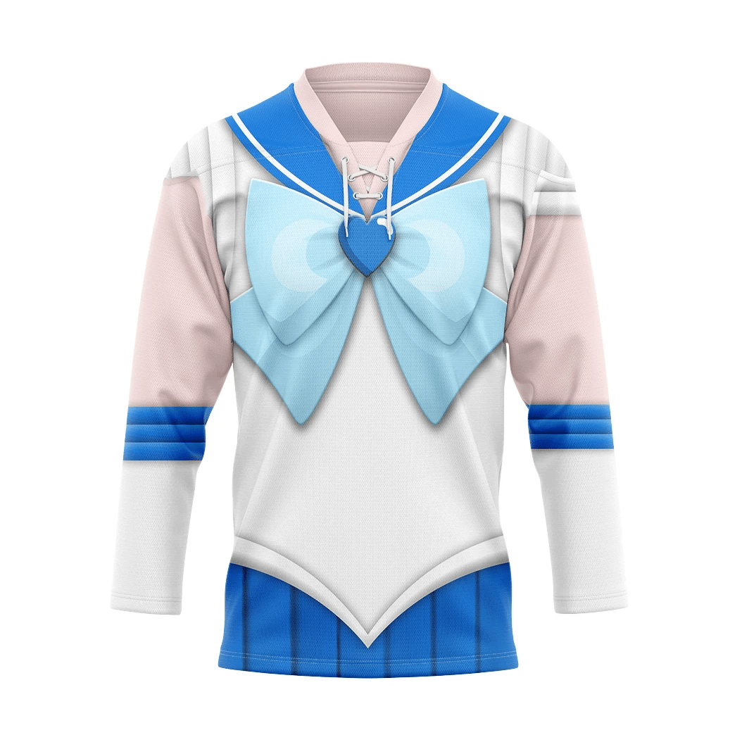 Sailor Mercury Custom Hockey Jersey1