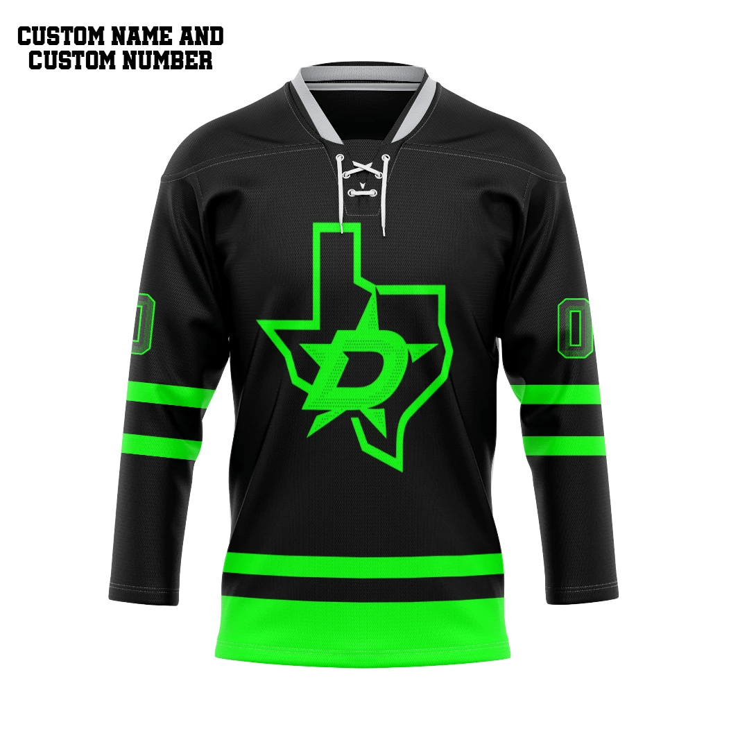 Dallas Star NHL Custom Hockey Jersey1
