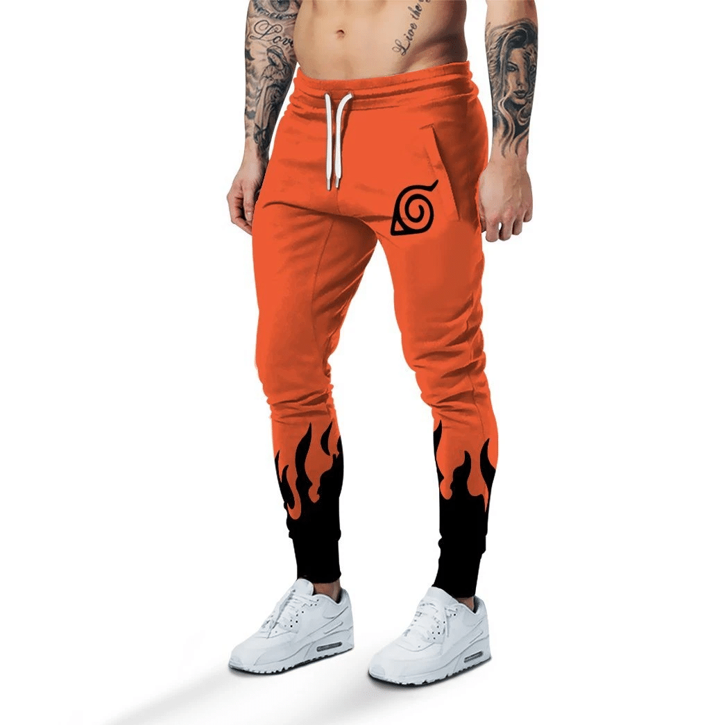 Naruto Orange Sweatpants1