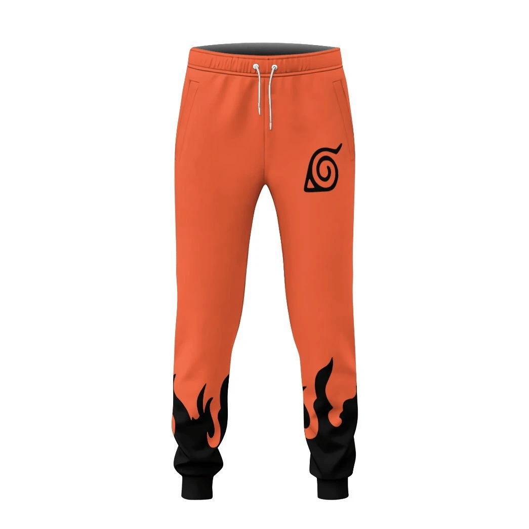Naruto Orange Sweatpants2