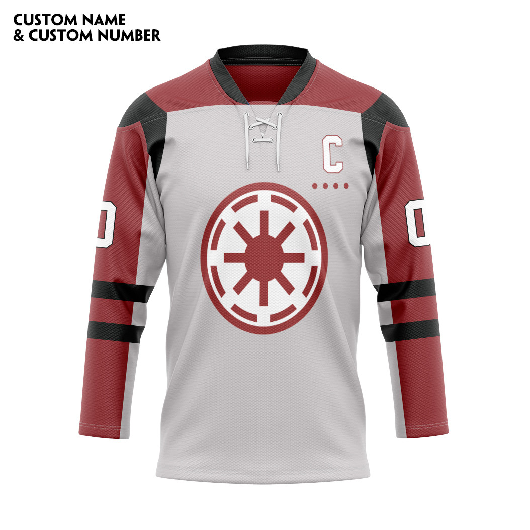 Star Wars The Republic Hockey Team Custom Hockey Jersey1