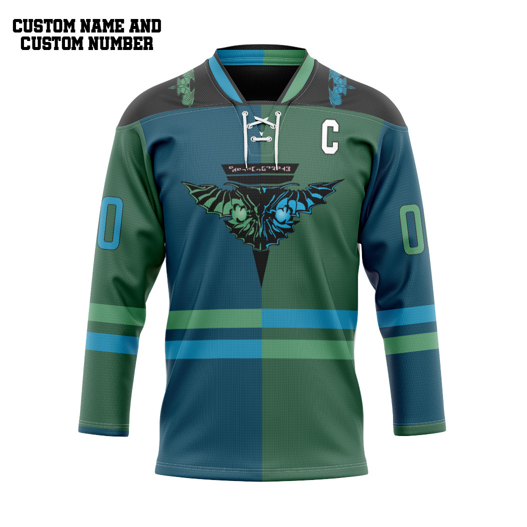 ST Romulan Star Empire Hockey Team Custom Hockey Jersey1