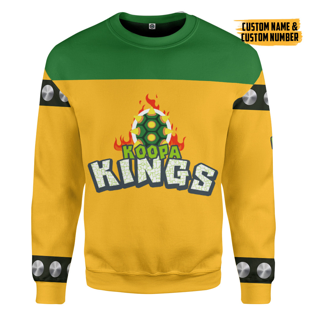 Personalized Bowser Sports Ver 2 Koopa Kings 3D Shirt, Hoodie2