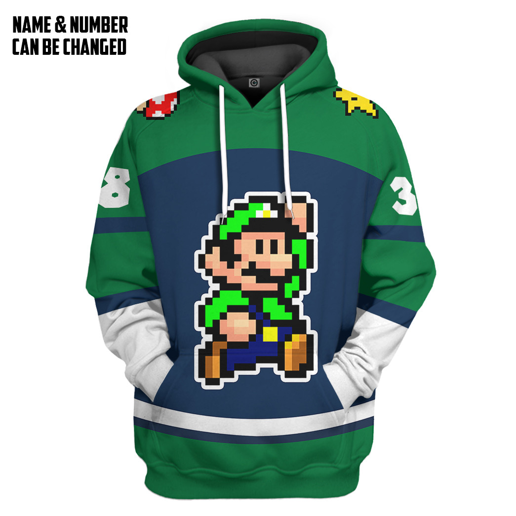 Personalized Luigi Sports Ver 2 3D Shirt, Hoodie1