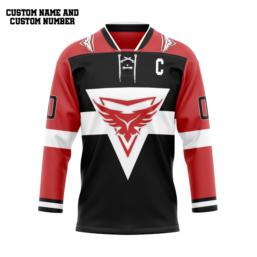 ST Romulan Free State Hockey Team Custom Hockey Jersey1