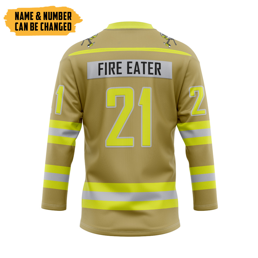 Fireman Custom Hockey Jersey2