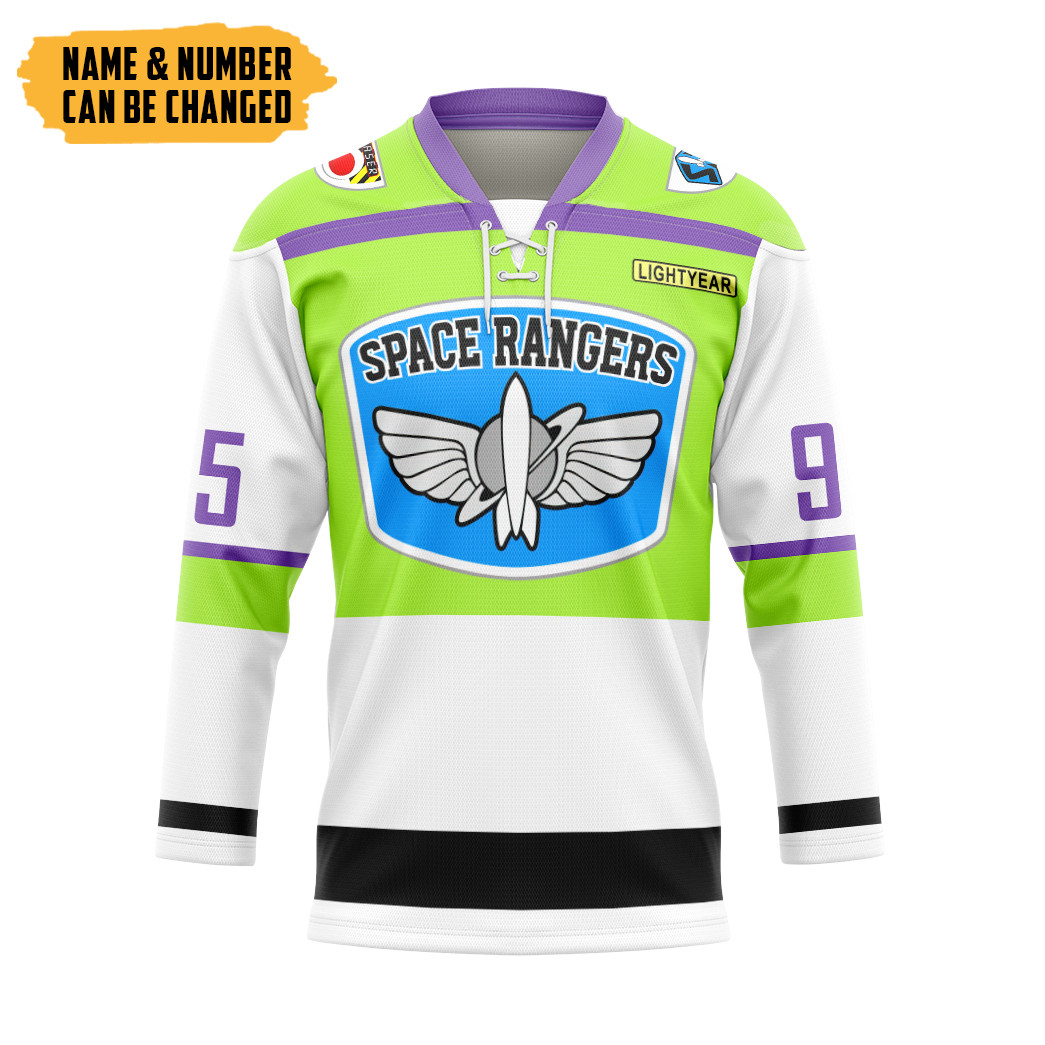 Buzz Lightyear Custom Hockey Jersey1