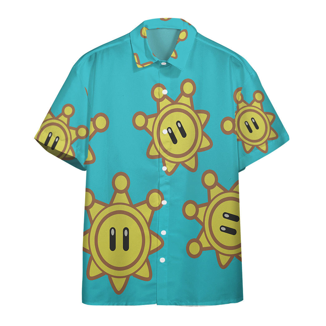 Mario Sunshine Hawaiian Shirt, Short1