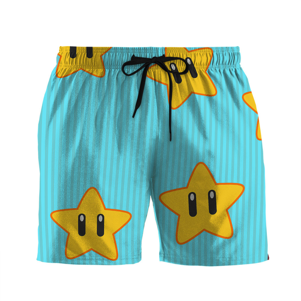 Mario Sunshine Hawaiian Shirt, Short2