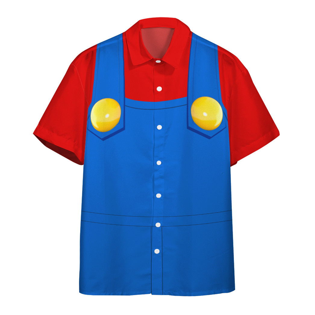 Mario Hawaiian Shirt, Short1