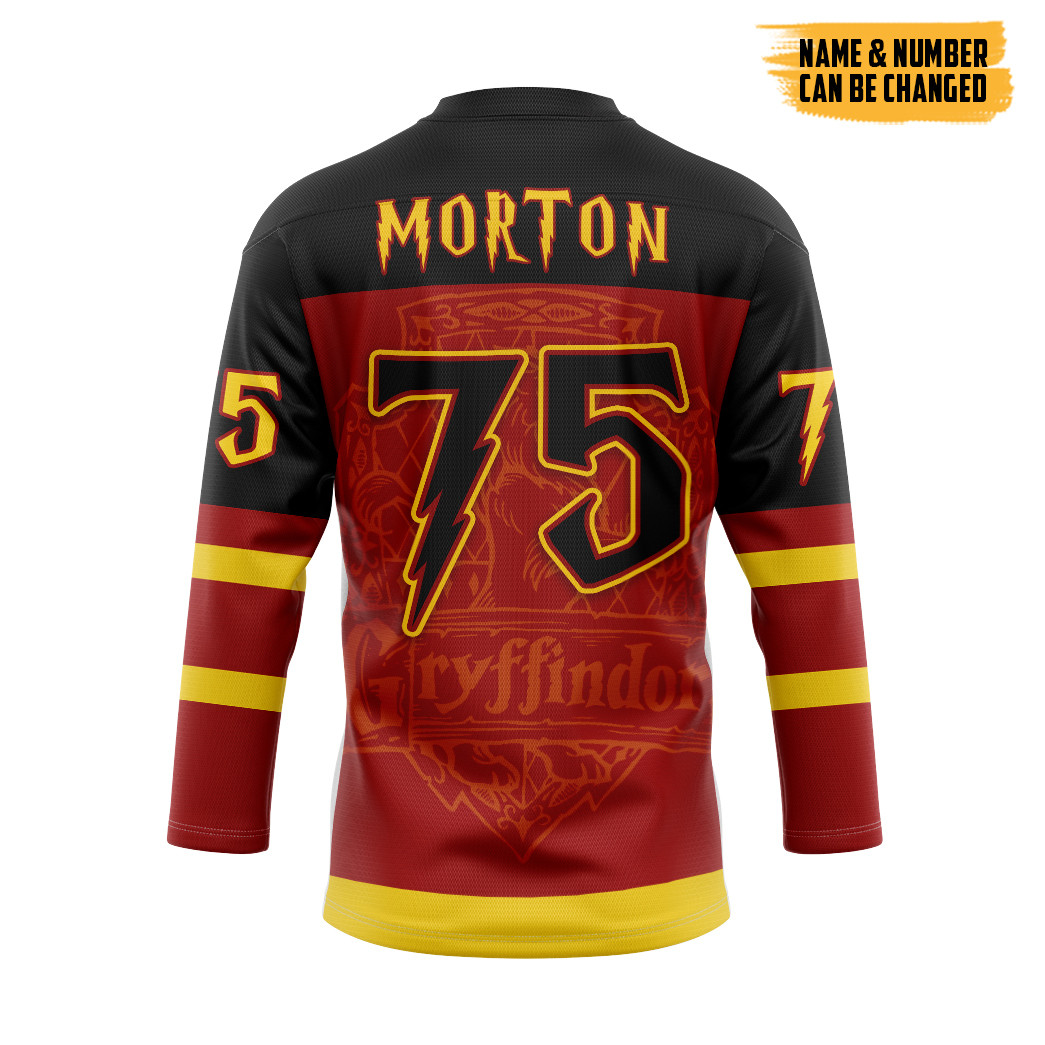 Harry Potter Gryffindor Custom Hockey Jersey2