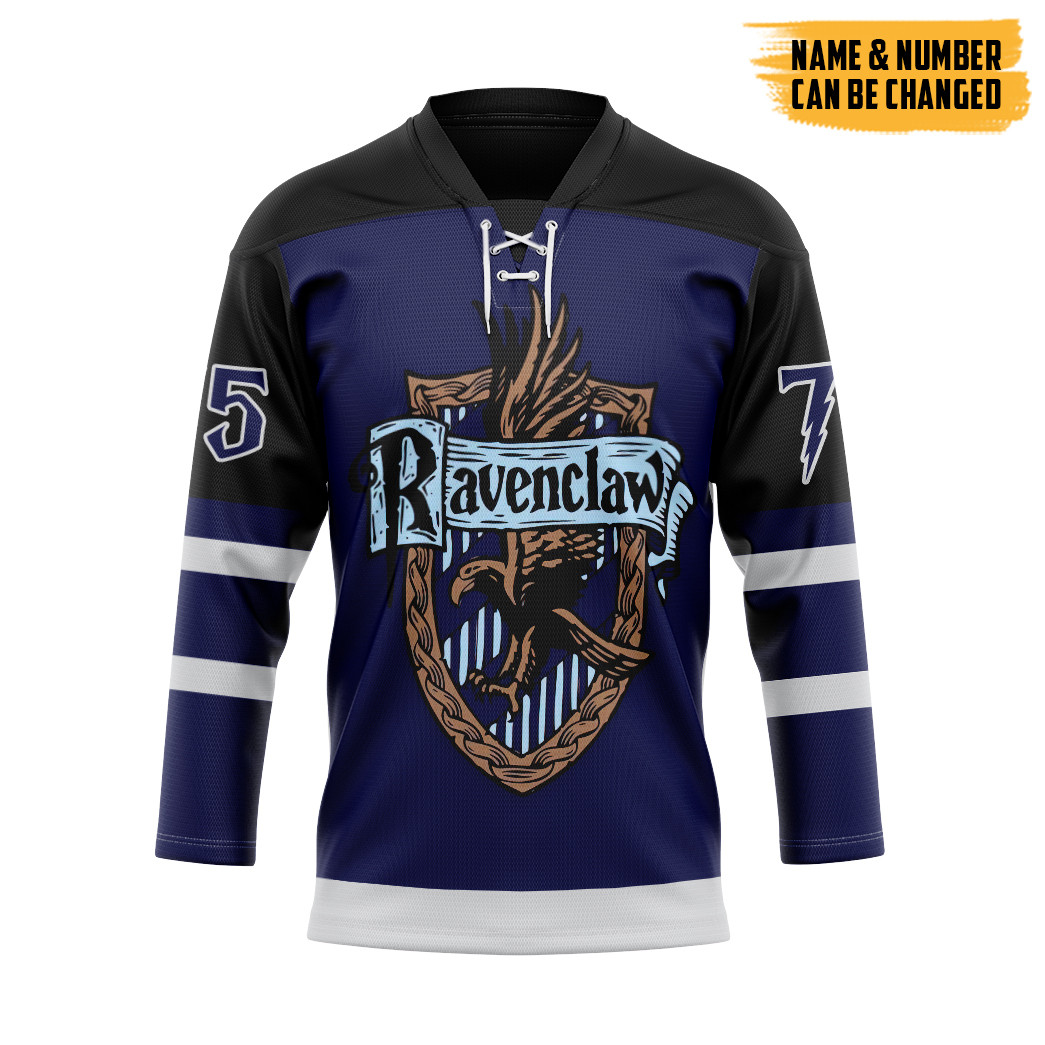 Harry Potter Ravenclaw Custom Hockey Jersey1