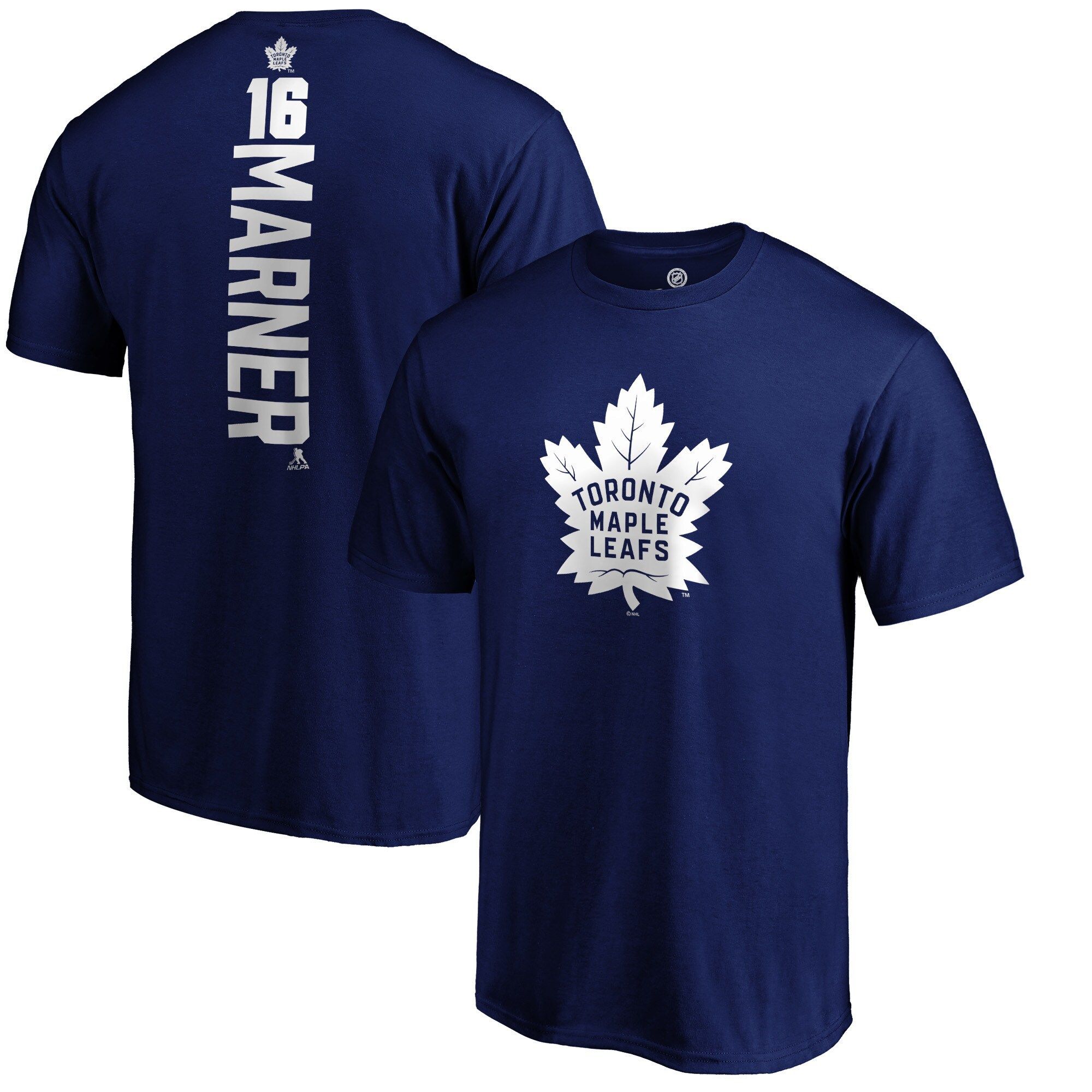 Men's Fanatics Branded Mitchell Marner Royal Toronto Maple Leafs Playmaker T-Shirt