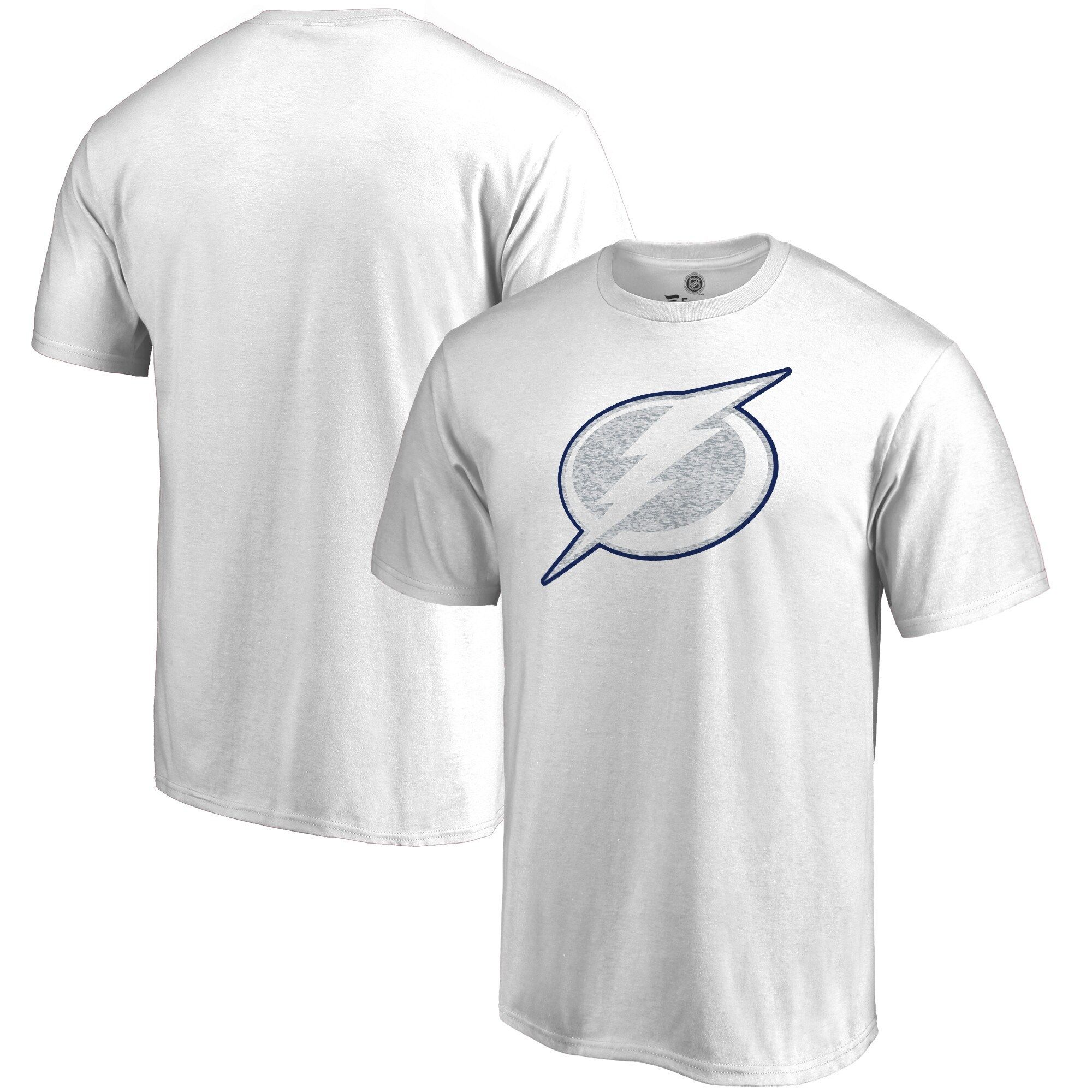 Men's White Tampa Bay Lightning WhiteOut T-Shirt
