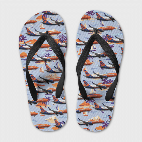 TNLT1507BC24 Sun Country Airlines Boeing 737-8KN Flip Flops