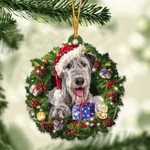 Irish Wolfhound Christmas Gift Irish Acrylic Ornament