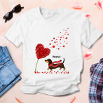 My Valentine Has Paws Personalized Shirt Ap010