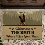 Personalized Dog Breed Doormat 004