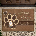 Personalized Dog Breed Doormat 005