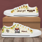Personalized Dog Breed Low Top Shoes 002
