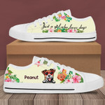Personalized Dog Breed Low Top Shoes 004