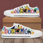 Personalized Dog Breed Low Top Shoes 001