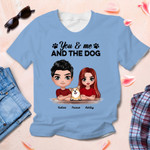 Personalized Pet Breed For Valentine Couple AP016