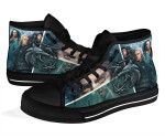 The Witcher Sneakers TV Show High Top Shoes Fan Gift High Top Shoes  men and women size  US