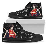 Lady Eboshi Sneakers Princess Mononoke High Top Shoes Ghibli Fan High Top Shoes  men and women size  US