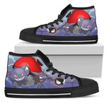 Gengar Sneakers Pokemon High Top Shoes For Fan High Top Shoes  men and women size  US